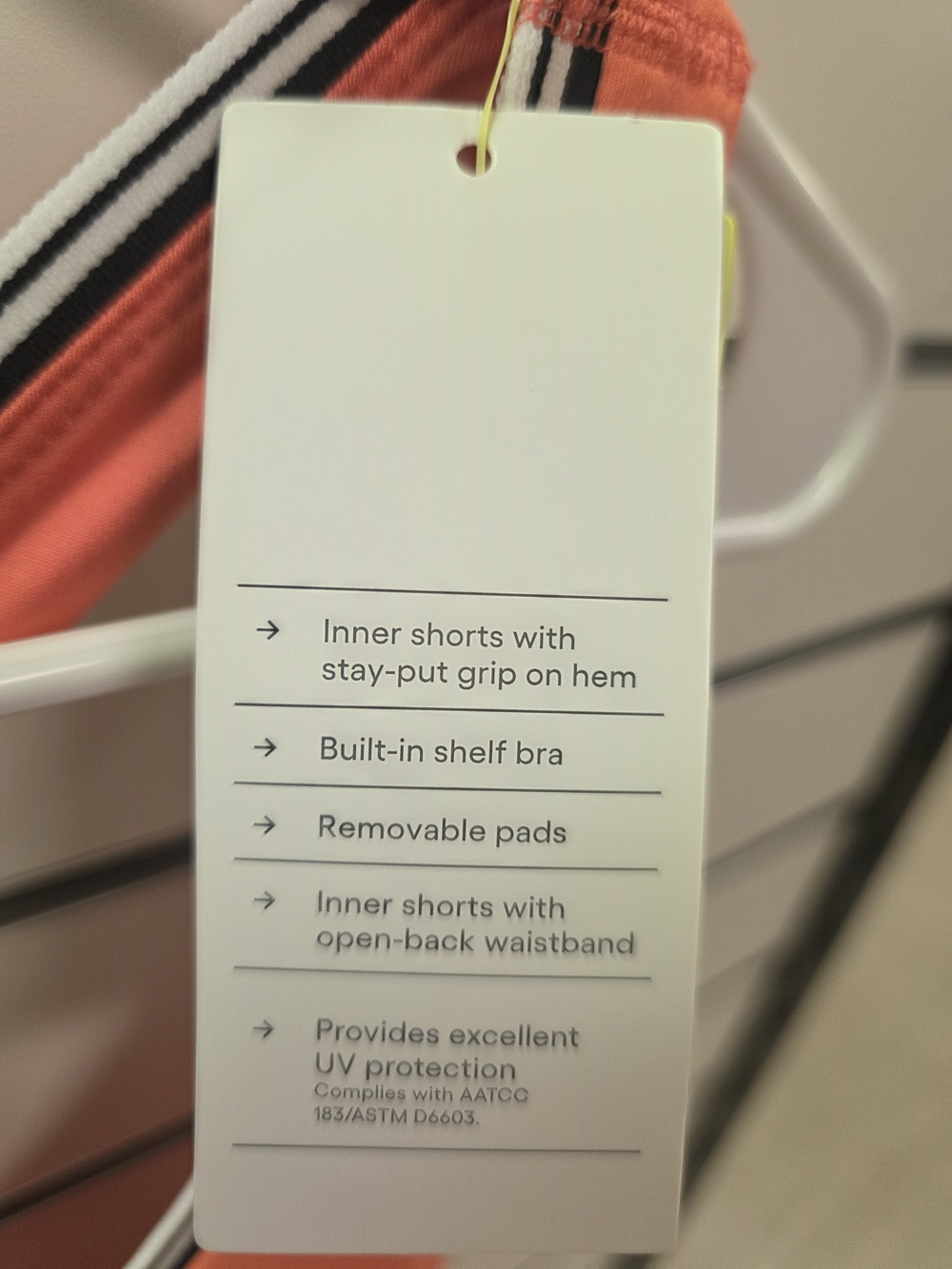 all in motion Coral Racerback Active Dress - Picture 5 of 6